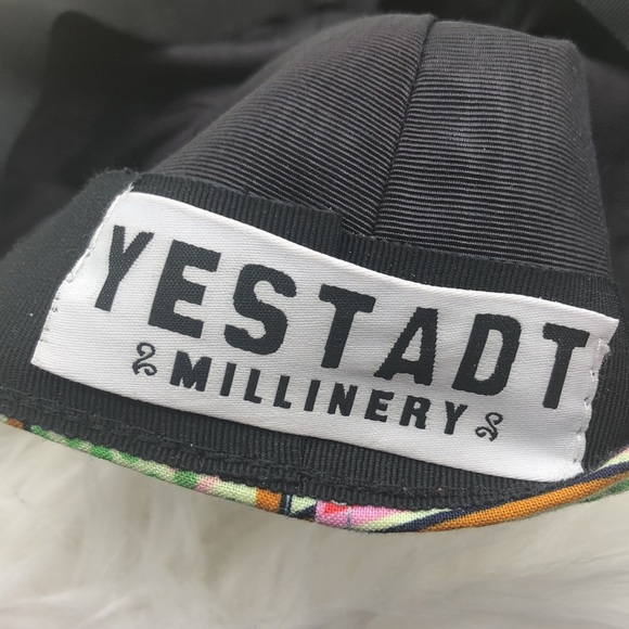 YESTADT MILLINERY  PONYBOY FLORAL BASEBALL CAP HAT
